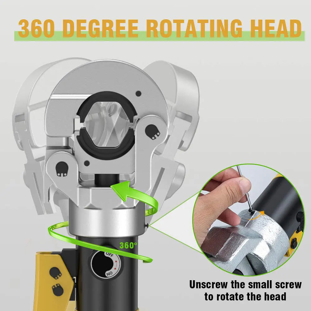 Pince à Sertir Hydraulique  TH 16-32mm² pour Tubes PEX et Aluminium-Plastique